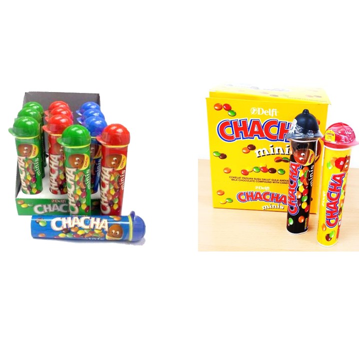 Delfi Cha CHa Minis Tube 40g Shopee Malaysia