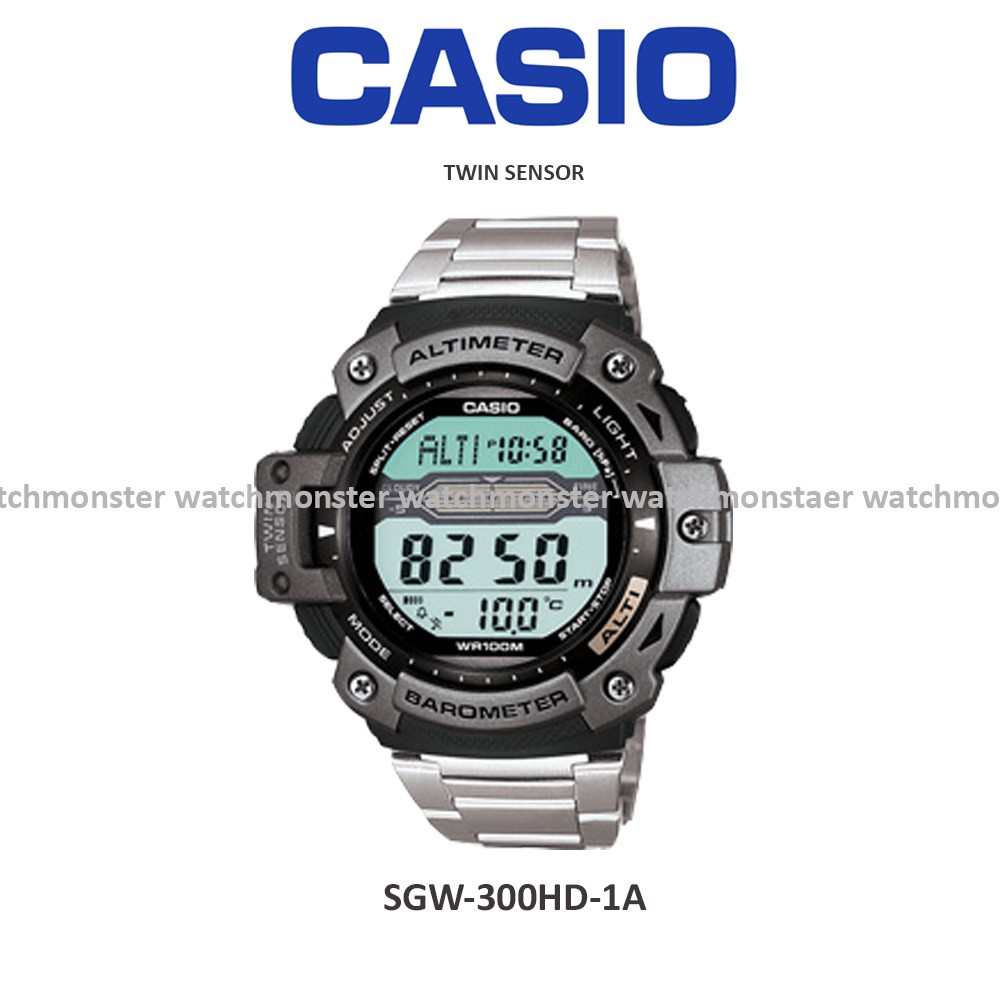 Casio twin sensor discount watch