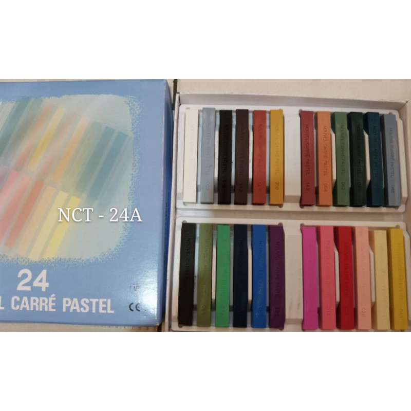 现货Pastel Nouvel Carre Pastel 进口樱花色粉笔24色48色粉彩棒人物