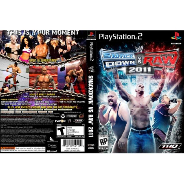 Wwe deals 2011 ps2