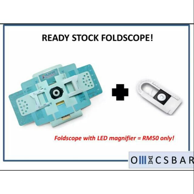 Basic Classroom Kit 10Pack (200 Foldscope Paper, 58 OFF