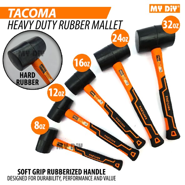 Heavy Duty Rubber Mallet