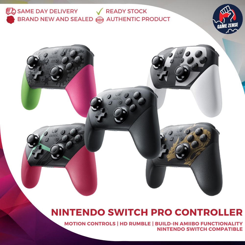 Switch pro deals controller motion controls