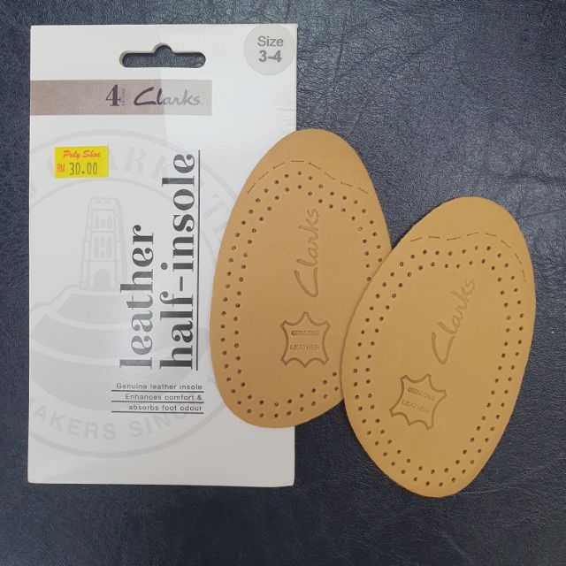 Clarks leather outlet shoe insoles