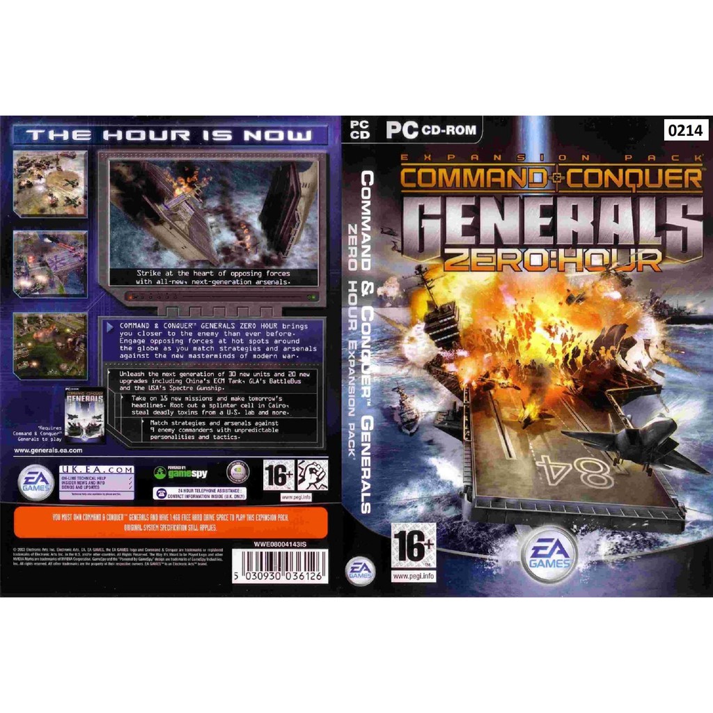 PC) Command & Conquer Generals | Shopee Malaysia