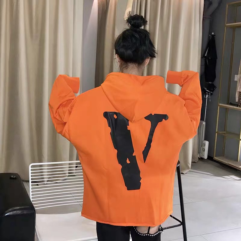 Vlone 2025 orange hoodie