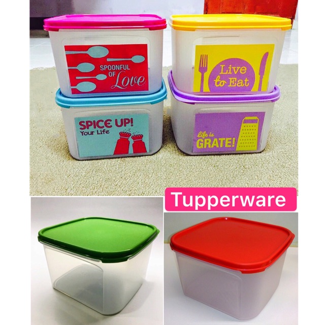 Tupperware Modular Mate 2 Square Container, 2.6 Litres