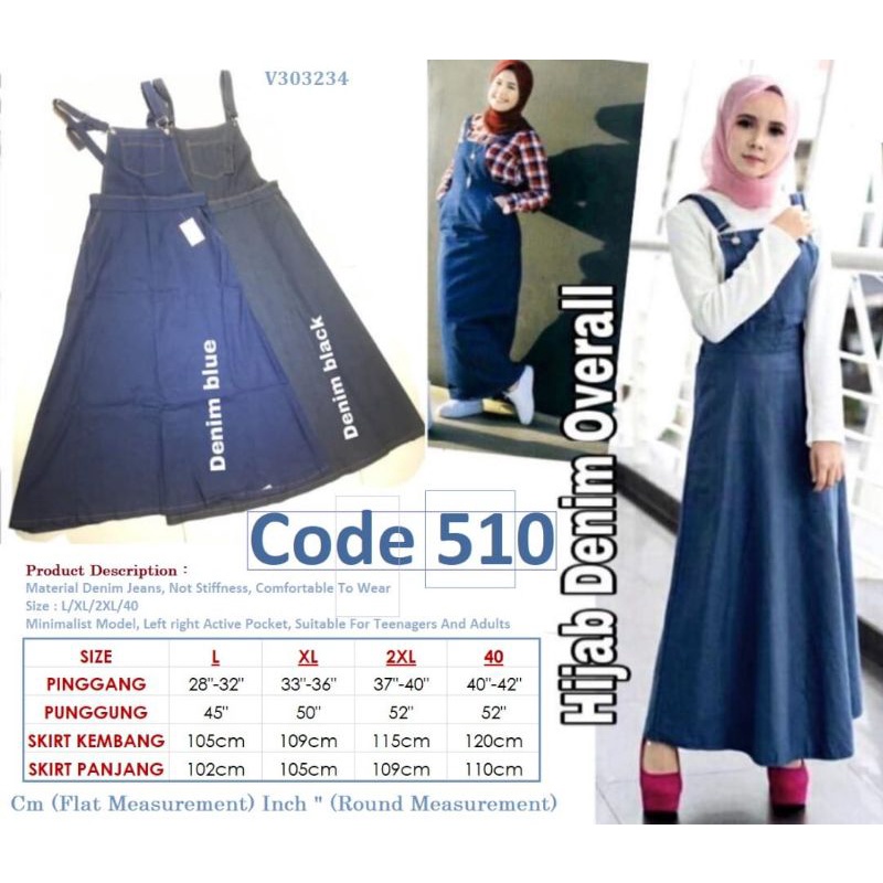 Black overall skirt outlet measurement