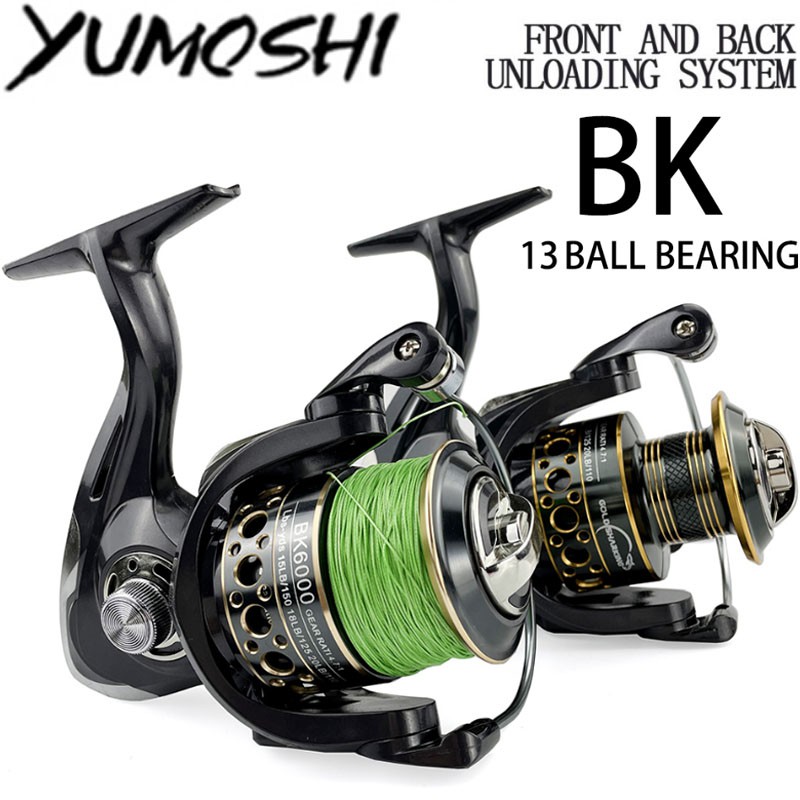YUMOSHI Professional Fishing Reel KB SERIES KB2000-7000 Maximum