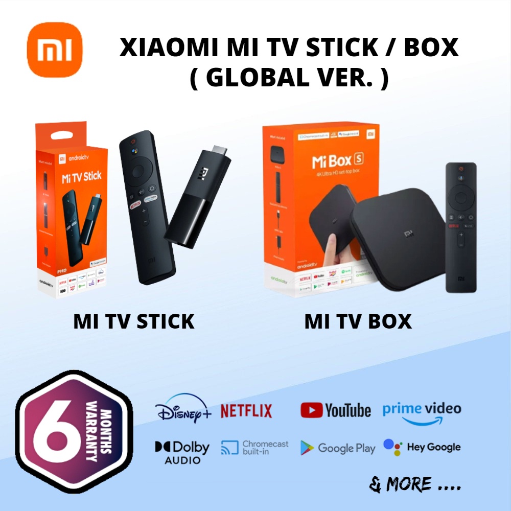 Mi TV Stick with Built in Chromecast - Mi 