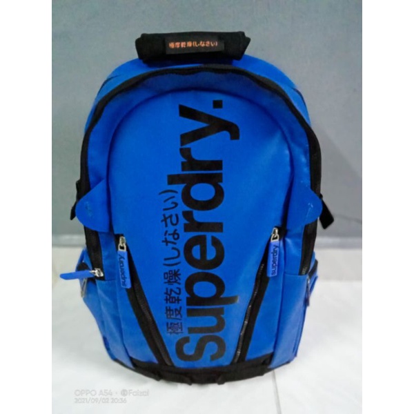 Superdry cheap backpack blue