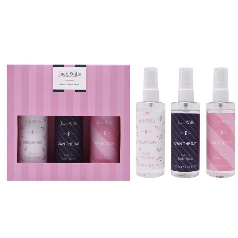 Jack wills fruity online body spray