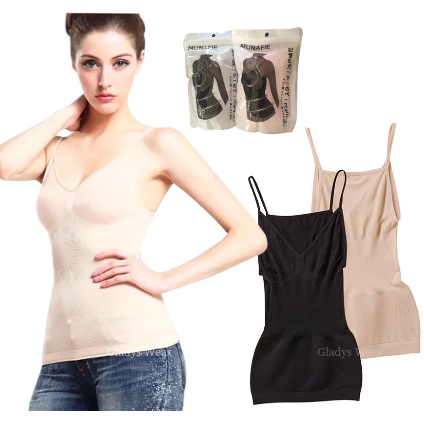 Girls Clothing - Women body shaper plus size bra cami tank top slimming  vest corset 👉