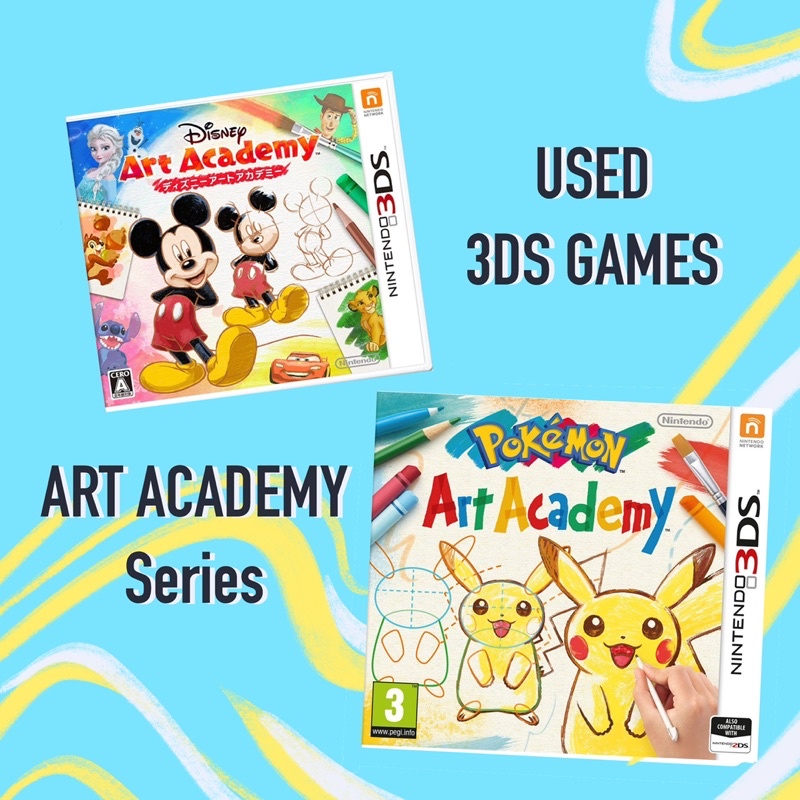 Pokemon art academy on sale 3ds cia