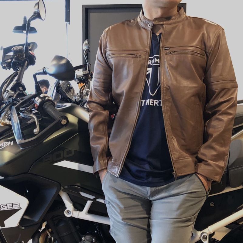 Bll leather biker outlet jacket