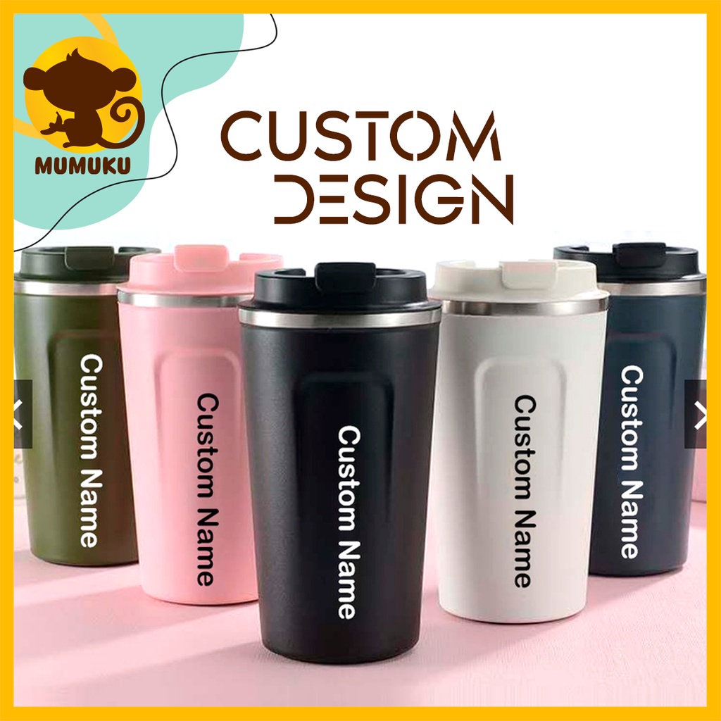 Laser Engraving】Customized Digital Klean Kanteen Stainless Steel Mug PU004  - Shop PIXO.STYLE Vacuum Flasks - Pinkoi