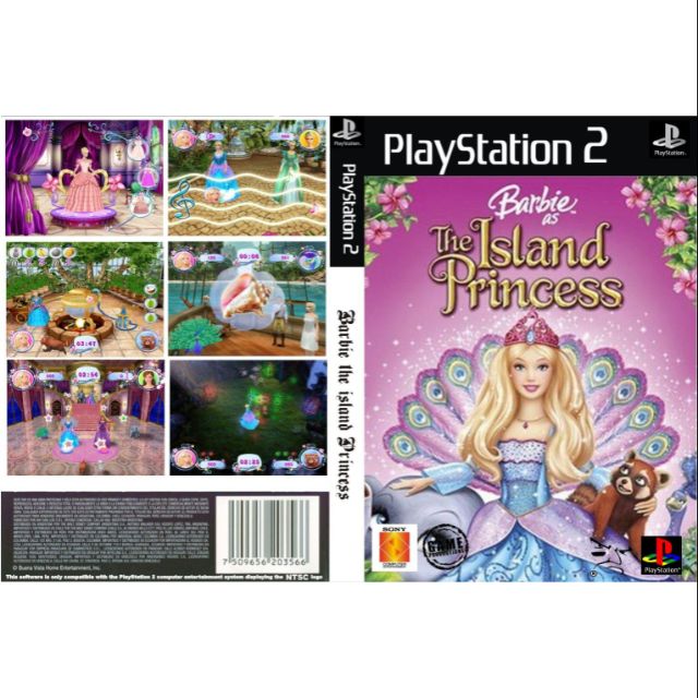 Barbie Playstation2 The Island Princess