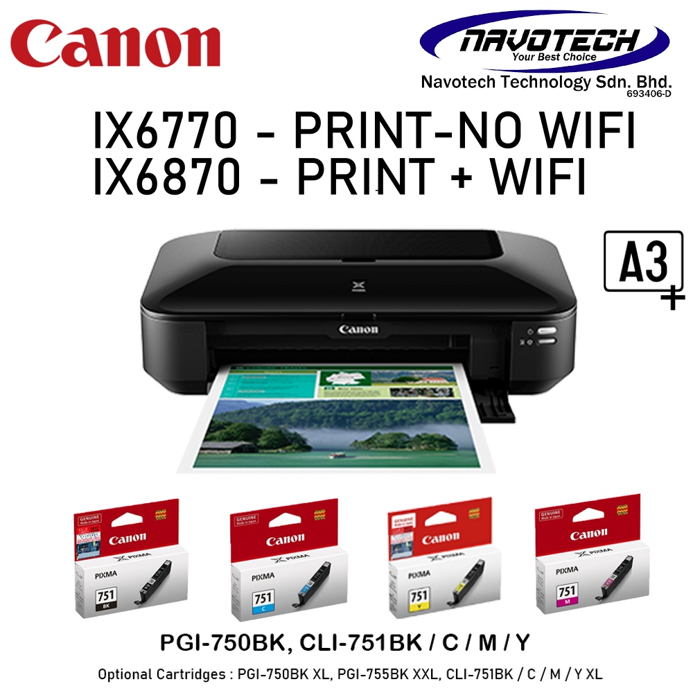 Canon ix6770 online