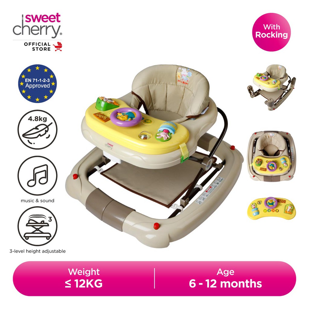 Sweet cherry store baby walker