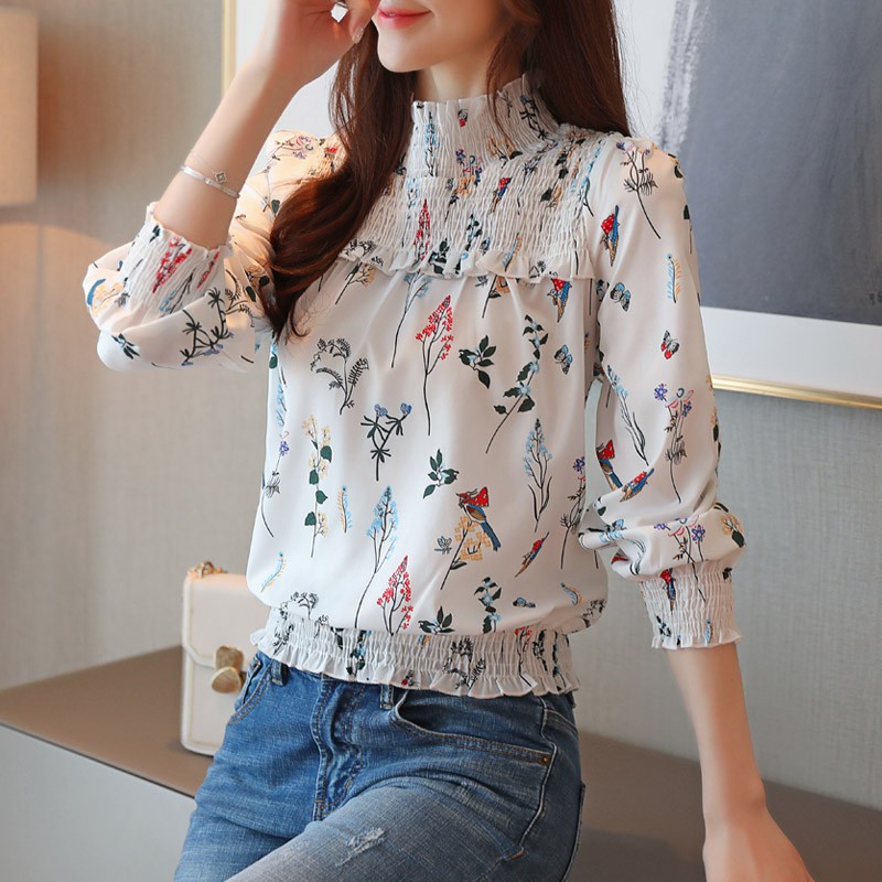 Pretty 2024 korean blouses