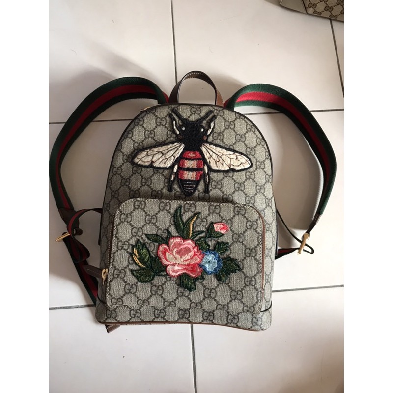 Real gucci hot sale backpack