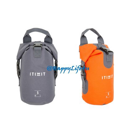 5L ITIWIT Watertight Duffel Bag Without A Shoulder Strap Orange