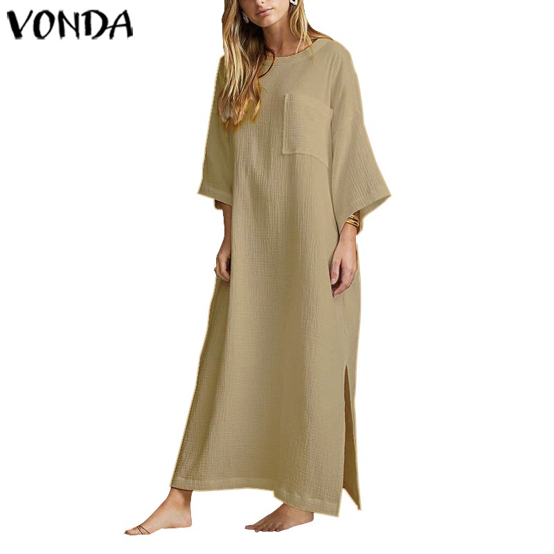 VONDA Summer Elegant Casual Pant Sets Women Long Sleeve Irregular
