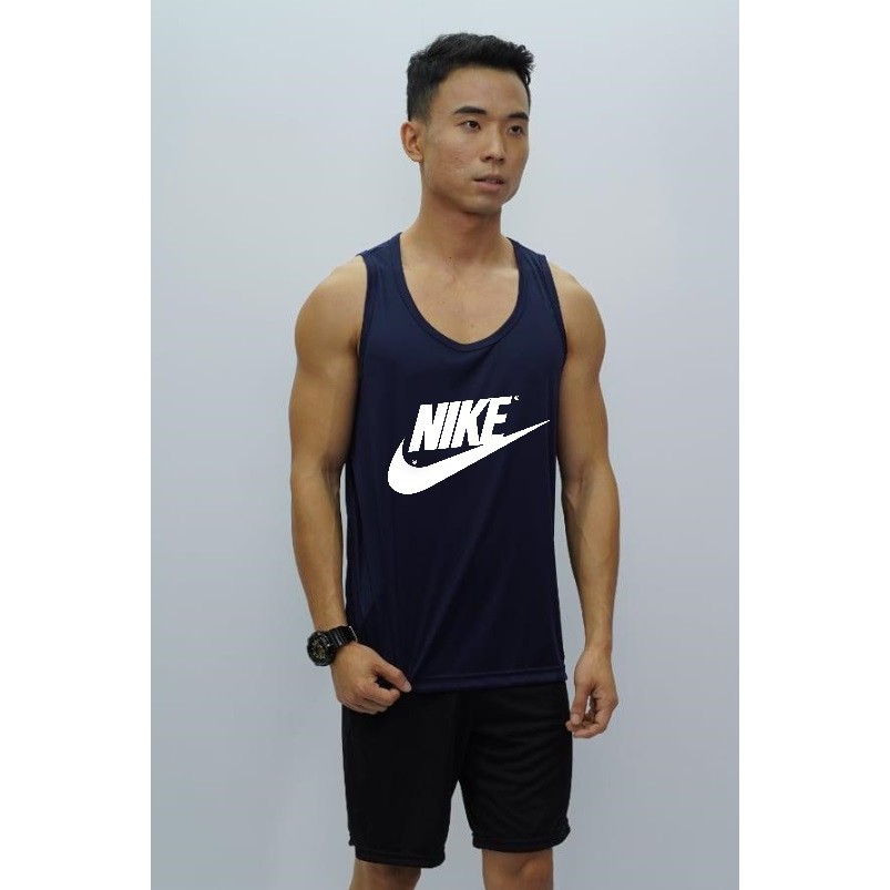 Navy blue nike outlet tank top