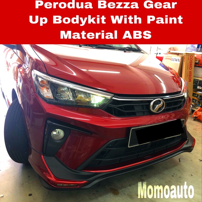 Perodua Bezza 2020 2021 Gear Up Bodykit With Paint Material ABS