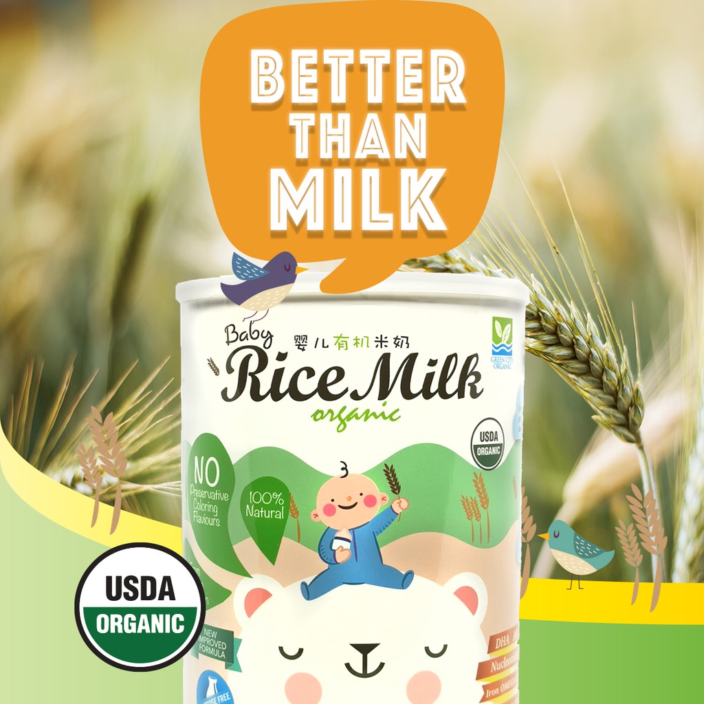 Baby rice 2024 milk formula