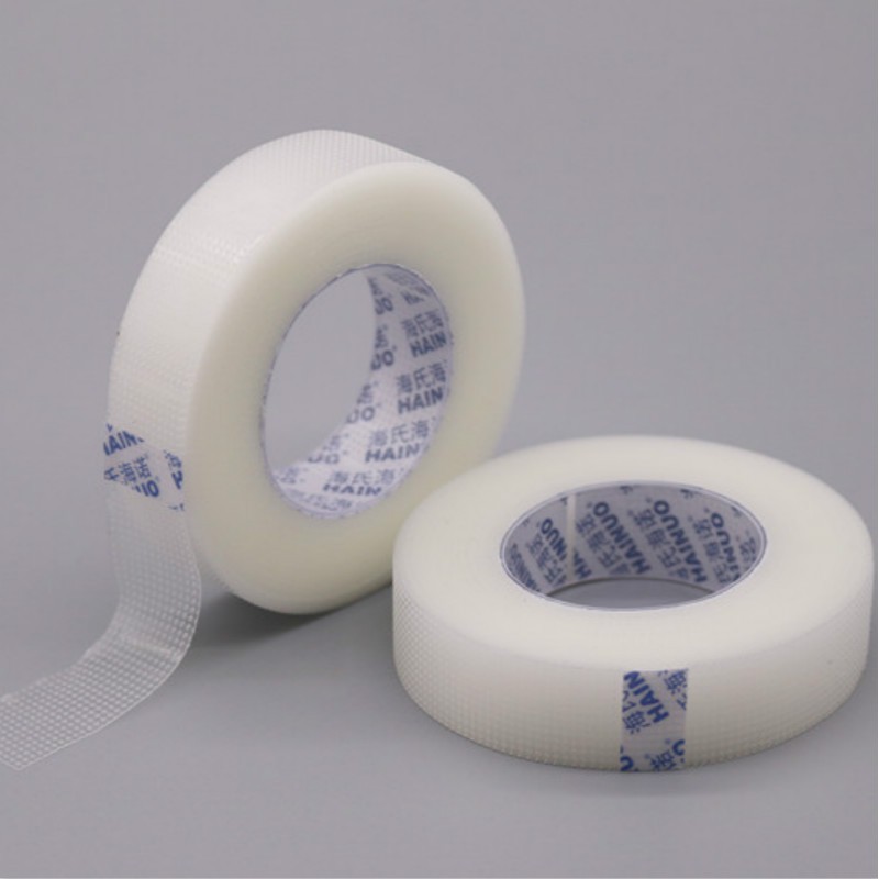 False eyelashes scotch tape for eyelash extension adhesive breathable  medical tape for false lash grafting white