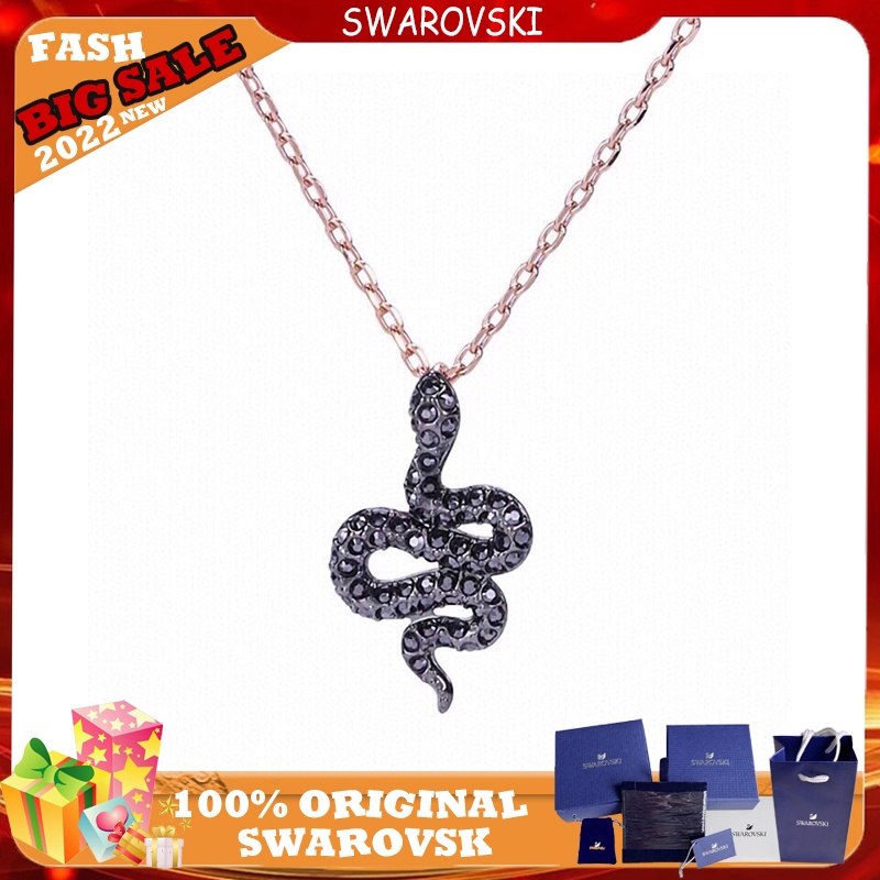 Swarovski on sale snake pendant