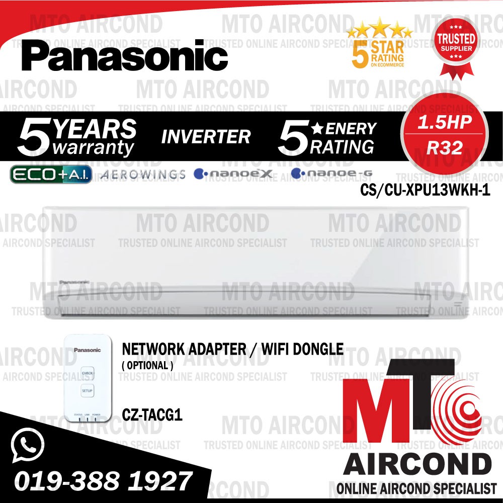 panasonic inverter air conditioner nanoe g