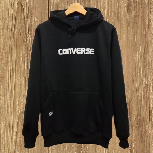 Sweater hot sale hoodie converse