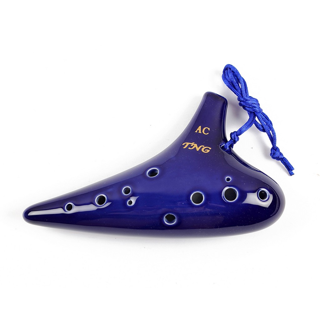 TNG Ocarina Musical instrument Single AC 12 holes Alto C