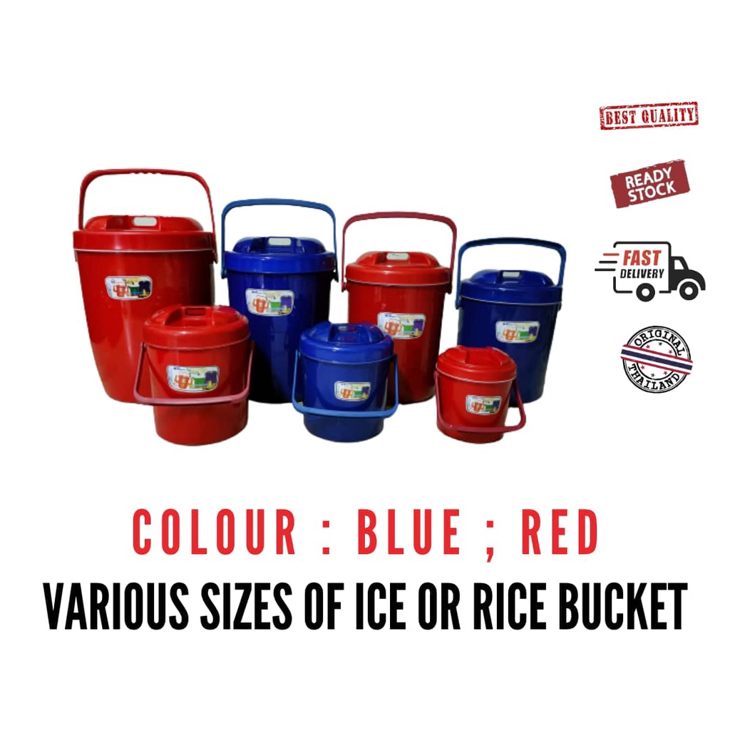 Picnic ice hot sale bucket