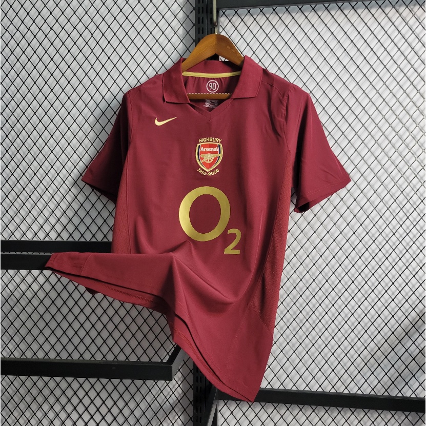 arsenal o2 jersey