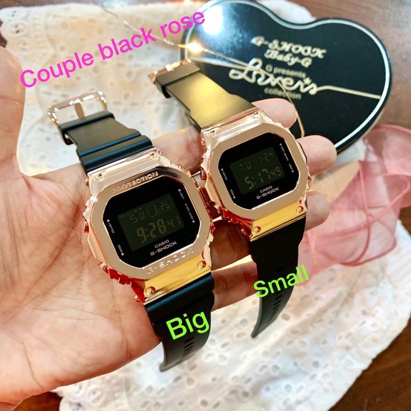 Jam Casio Couple G Shock Couple High Quality Shopee Malaysia