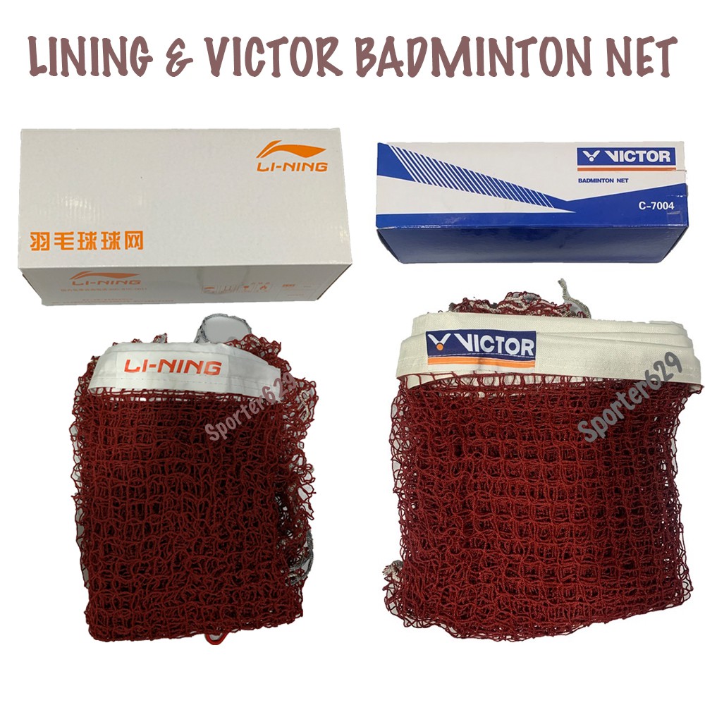 Victor and Lining Badminton Net Shopee Malaysia