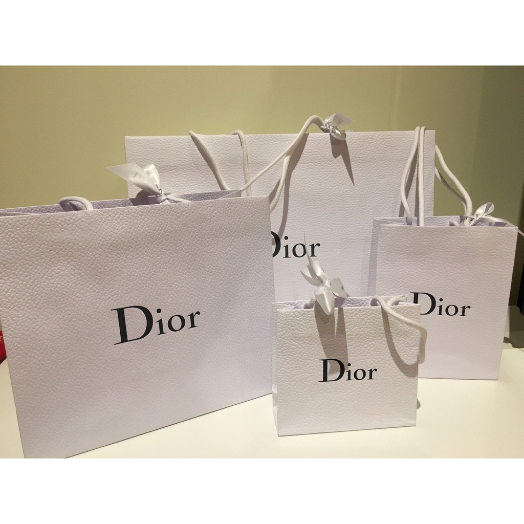 Paper bag dior discount original