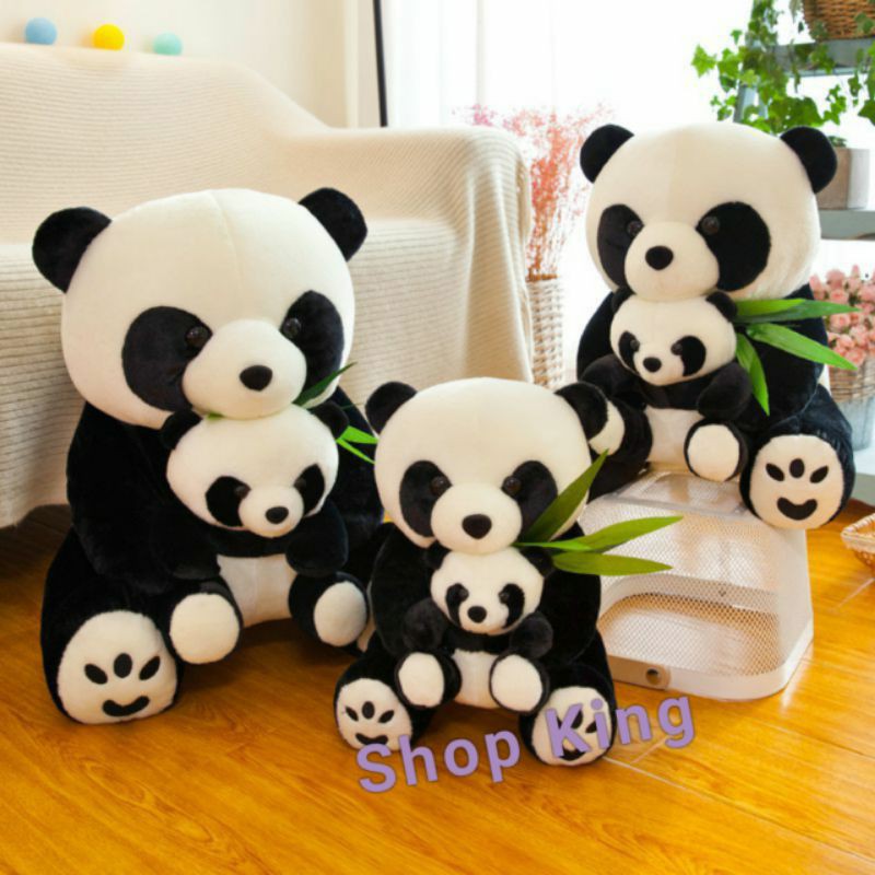 Panda doll patung 47cm stuff toy soft toy plush toy gift 100