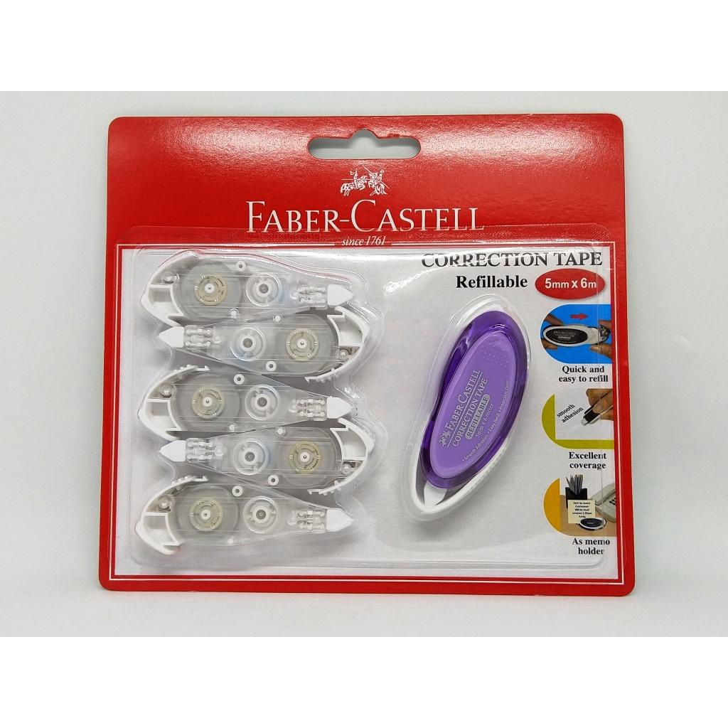 Faber Castell Correction Tape 6m with Refill
