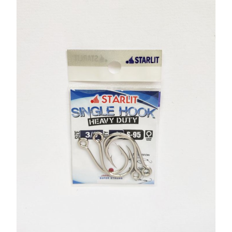 Saltwater Hook Asari SOI Black Nickel - Pack of 5 A010nos-10/0