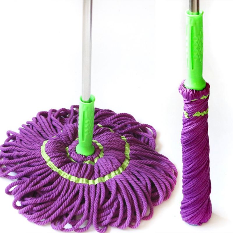 Mop Floor Mop With Bucket Lazy Squezze Free Hand Magic