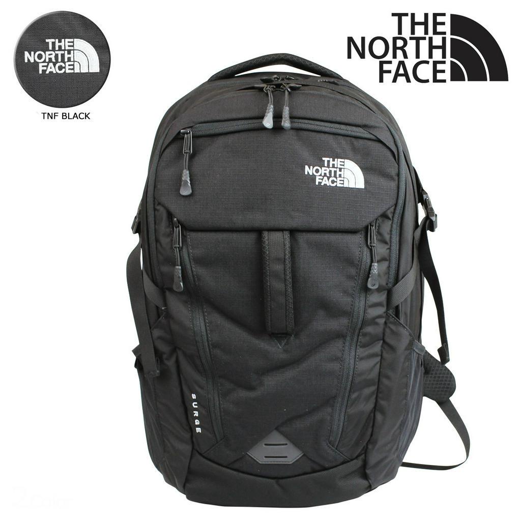 North face surge outlet backpack waterproof