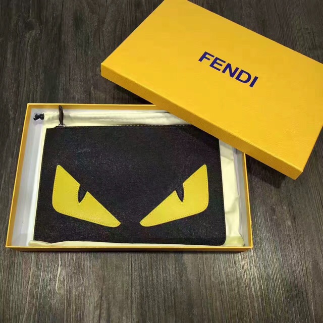 Fendi hot sale monster clutch