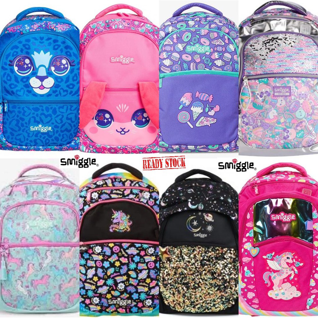 School backpacks for girl on sale smiggle