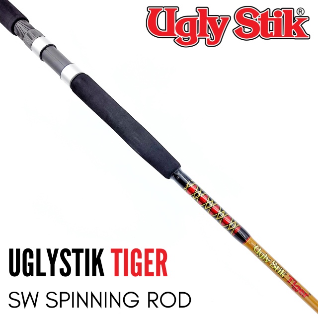 UglyStik Tiger BWS 2201-2 7'0 - 2pc Spinning Saltwater Rod Series
