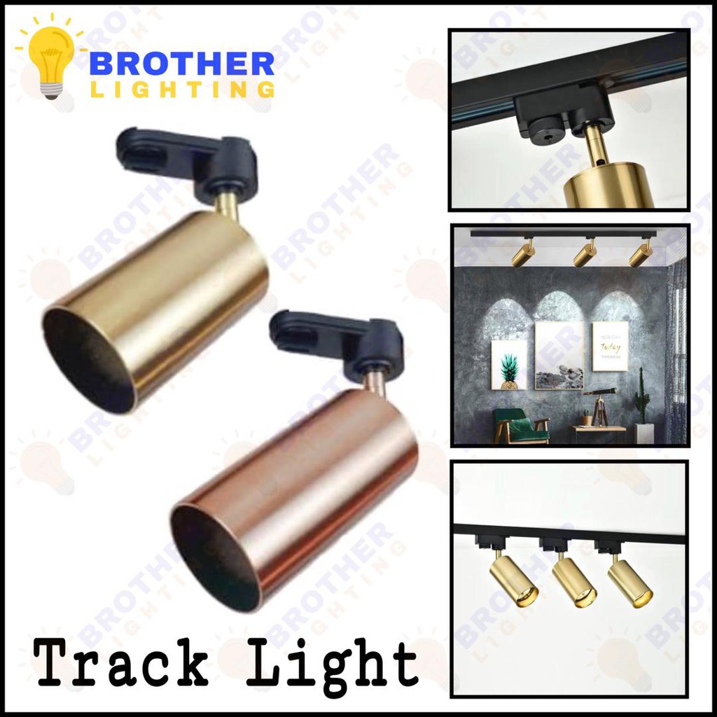Rose gold track deals light