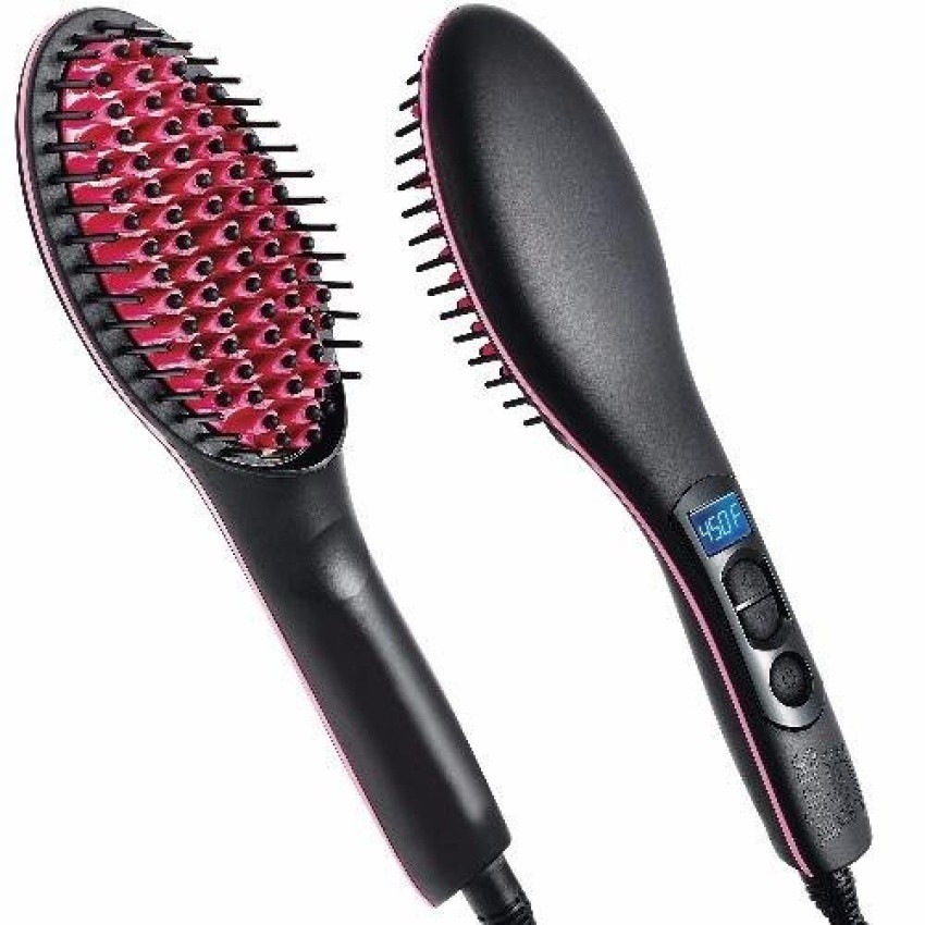 Ceramic comb hair clearance straightener